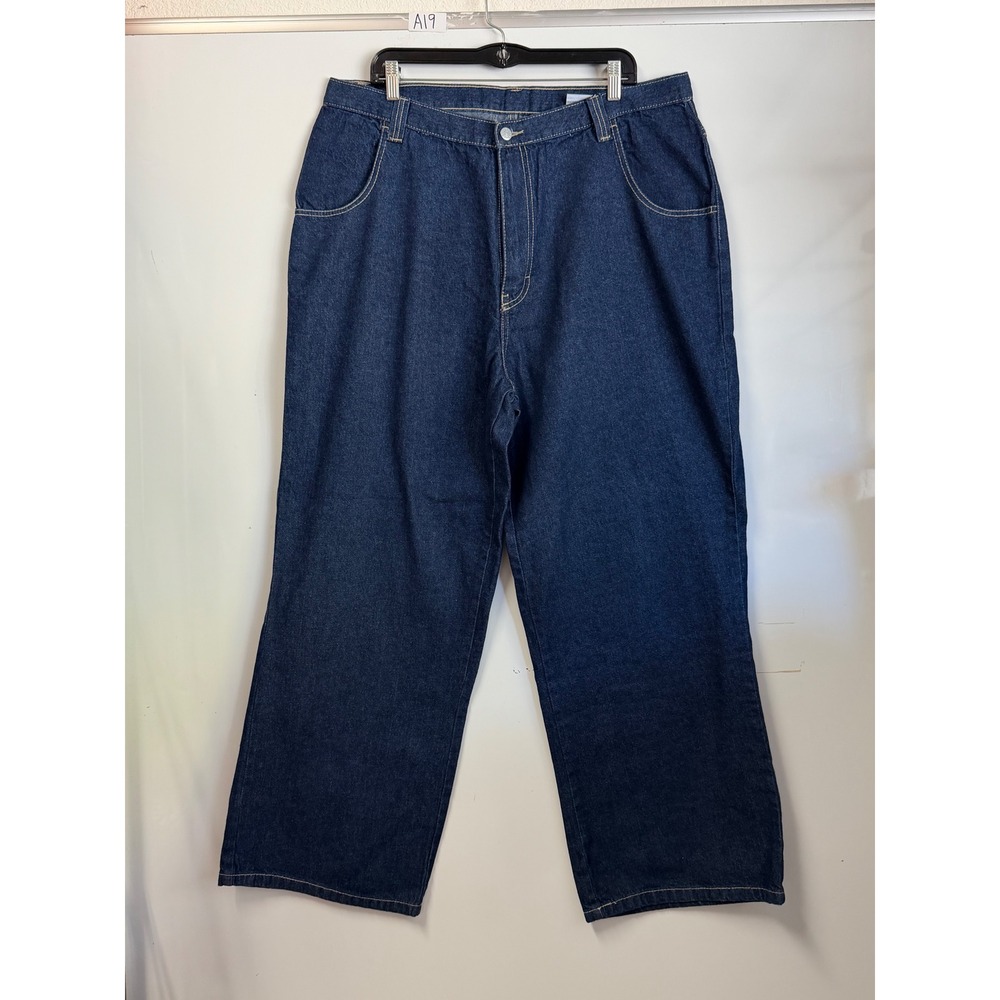 NWT Barlow Denim Mega Leg Urban Style Jeans Indigo Wide Leg Baggy Size 20